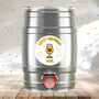 Personalised Happy Birthday Limited Edition Session Ipa Mini Party Keg Five Litre, thumbnail 1 of 3