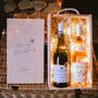 Personalised White And Rose Wine Gift Set, thumbnail 1 of 4