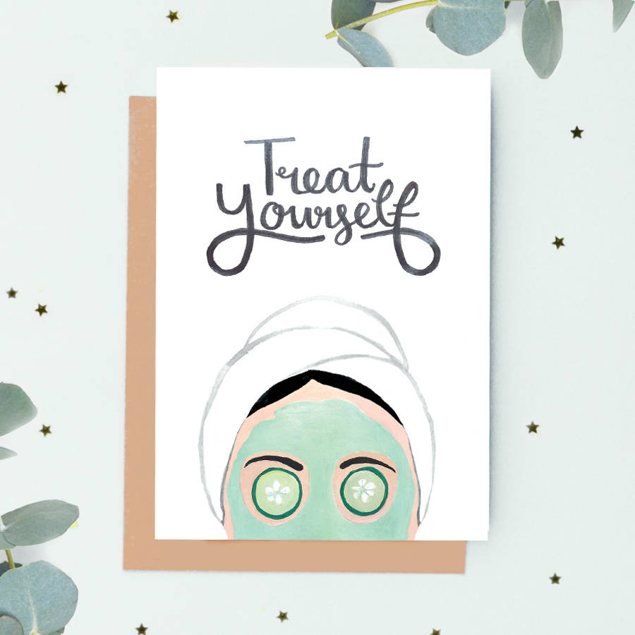 'Treat Yourself!' Gift Card By Jade Fisher