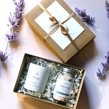 Botanical Relaxing Birthday Candle Gift Aromatherapy Candle Scented With Pure Essential Oils, 8 of 9