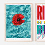 'Poppy In The Pool' Photographic Art Gallery Wall Print, thumbnail 1 of 2