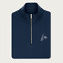 Alpe D Huez Ski Cycling Half Zip Sweatshirt, thumbnail 1 of 6
