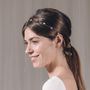 Star Swarovski Crystal Wedding Headband Hair Vine Star, thumbnail 10 of 12