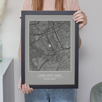 Personalised Custom Made UK Map Homeowner Print, 5 of 12