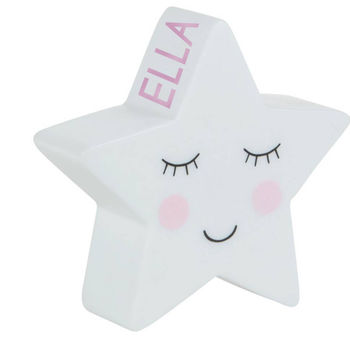 Personalised Star Face Night Light, 4 of 4
