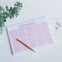 Hello New Week To Do List Weekly Planner And Desk Pad, thumbnail 8 of 11