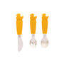 Three Piece Cutlery Set For Children, thumbnail 4 of 7
