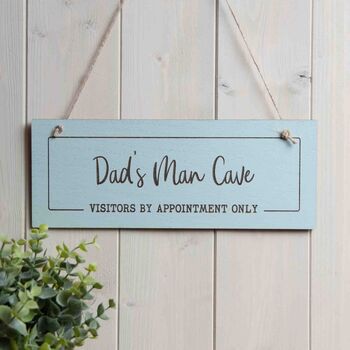 Personalised Wooden Shed Workshop Garage Man Cave Sign, 8 of 8