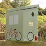 Personalised Bike Shed Bird Box, thumbnail 1 of 9