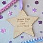 Thank You Wooden Hanging Star, thumbnail 1 of 5