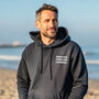 Personalised Three Word Hoodie – Gift For Him Or Dad, thumbnail 1 of 10
