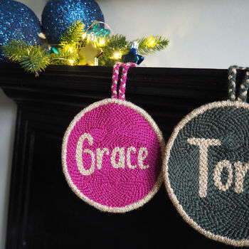 Christmas Tree Decoration With Personalisation, 4 of 6