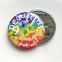 'Beautiful, Just The Way You Are' Rainbow Pocket Mirror, thumbnail 2 of 4