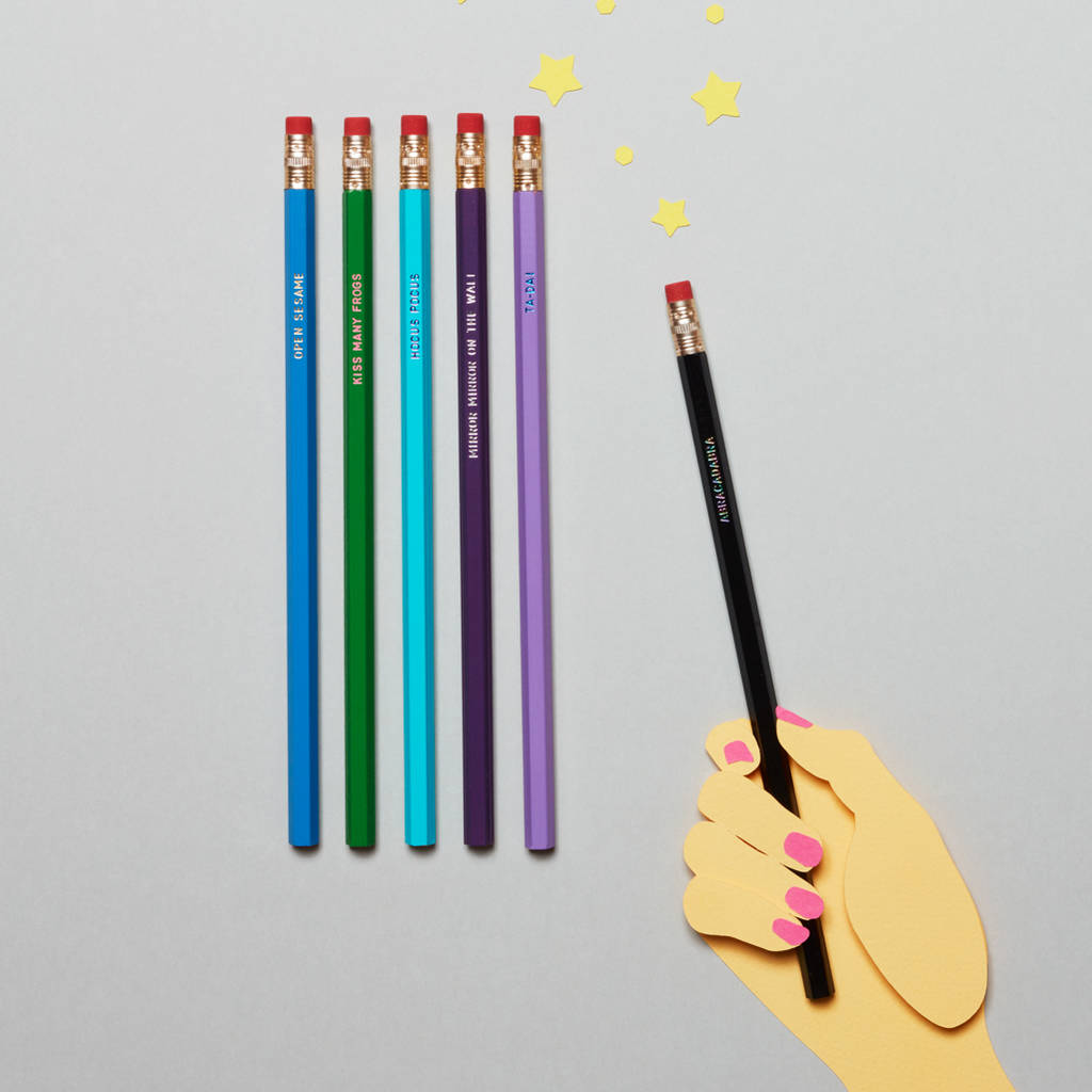 Magic Spells Hb Pencil Gift Set, 1 of 4