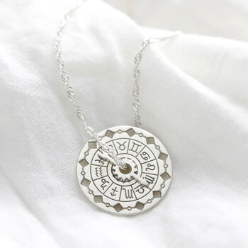 Spinning Zodiac Necklace, 8 of 11