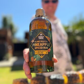 Flame Roasted Pineapple Spiced Rum 42% By The Smokey Cartel, 4 of 7