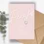 Sparkly Pearl Anniversary Heart Card, thumbnail 1 of 8