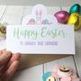 Personalised Easter Bunny Card, thumbnail 5 of 5