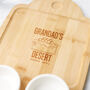 Personalised Dads Snack Board, Grandad, Gifts For Him, thumbnail 4 of 6