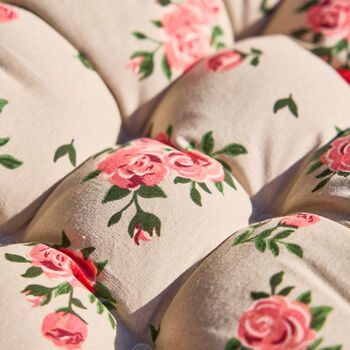 Country Rose Garden Bench Cushion, 4 of 5