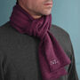 Men's Personalised Scarf, thumbnail 1 of 4