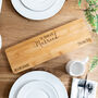 Personalised Eat Drink And Be Married Serving Board, thumbnail 2 of 5