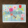 Mini Floral Happy Birthday Card, thumbnail 1 of 5