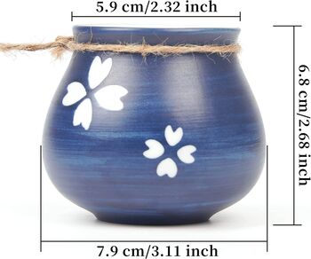 Four Pots Hanging Ceramic Planter Set, 7 of 7