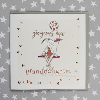 New Baby Granddaughter Card By Molly Mae | notonthehighstreet.com