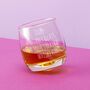 Personalised Your Own Message Rocking Whiskey Tumbler, thumbnail 1 of 5