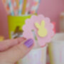 Easter Bunny Drink Toppers Made From Acrylic, thumbnail 5 of 6