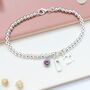 Personalised Milestone Birthday Bead Bracelet, 18th, 21st, 30th, 40th, 50th, 60th, 70th, thumbnail 2 of 11