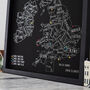 Personalised United Kingdom And Ireland Pin Board Map, thumbnail 6 of 11