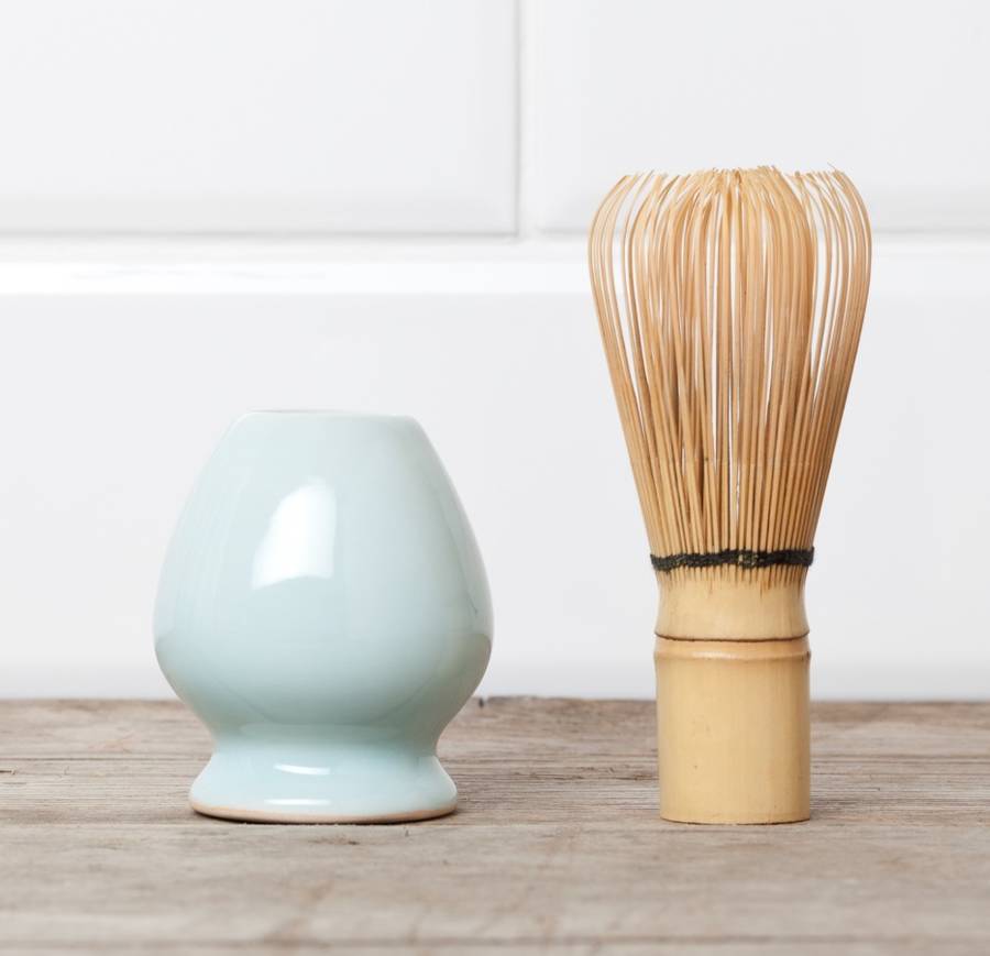Matcha Whisk + Stand By Bird & Blend Tea Co.