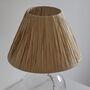 Natural Raffia Table Lamp, thumbnail 2 of 3