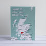 Home Is Where The Heart Is Greetings Card Scotland, thumbnail 2 of 2