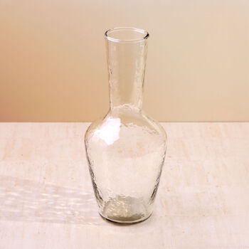 G Decor Yaki Handmade Hammered Glass – Set Of Four Tumblers Or Jug, Artistic Design For Water, Juice And Table Use, 3 of 4