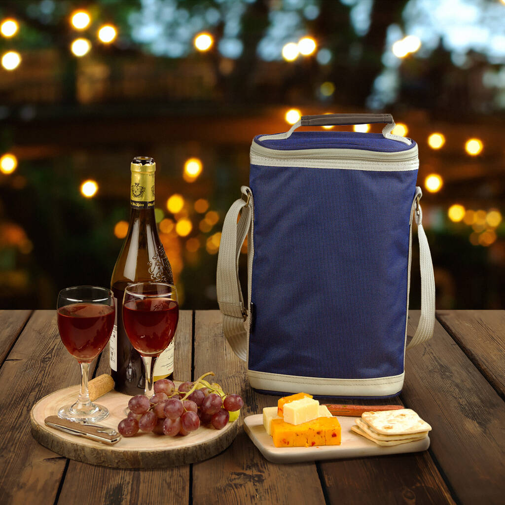Duo Wine Cooler Bag With Accessories, 1 of 6