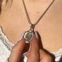 Personalised Flower Locket Necklace, thumbnail 5 of 7