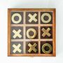Personalised Luxury Wooden Tic Tac Toe Game, thumbnail 5 of 9