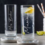 Personalised Engraved Highball Glass Feminine Gift For Her, thumbnail 2 of 4