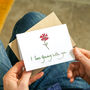 Grow With Me Greetings Card, thumbnail 1 of 1