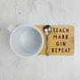Personalised Teacher Gin Coaster Gift, thumbnail 1 of 4