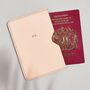 Personalised Leather Passport Holder, thumbnail 4 of 8
