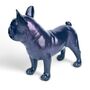 Standing French Bulldog Figurine, Purple Sparkle Finish, thumbnail 6 of 7