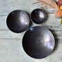 6th Anniversary Gift Set Of Three Iron Pressed Bowls, thumbnail 9 of 10