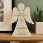 Personalised First Holy Communion Wooden Angel, thumbnail 2 of 2