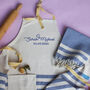 Personalised Kitchen Apron, Hand Towel, Mother's Day Gift, thumbnail 10 of 12