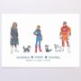 Personalised Pirate Family Print, thumbnail 9 of 11