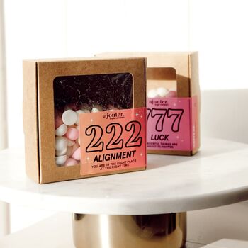 Angel Numbers Scented Santal Wax Melts, 4 of 4